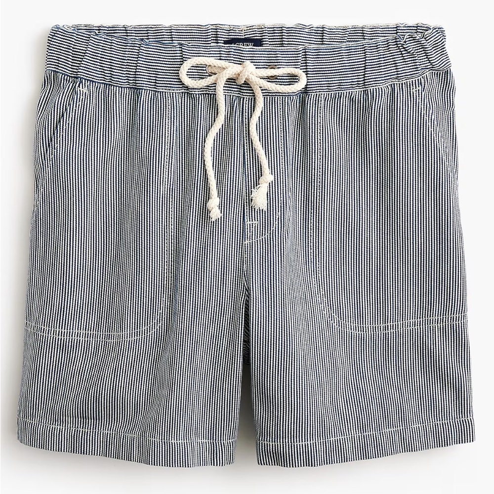 J. Crew Railroad Drawstring Shorts